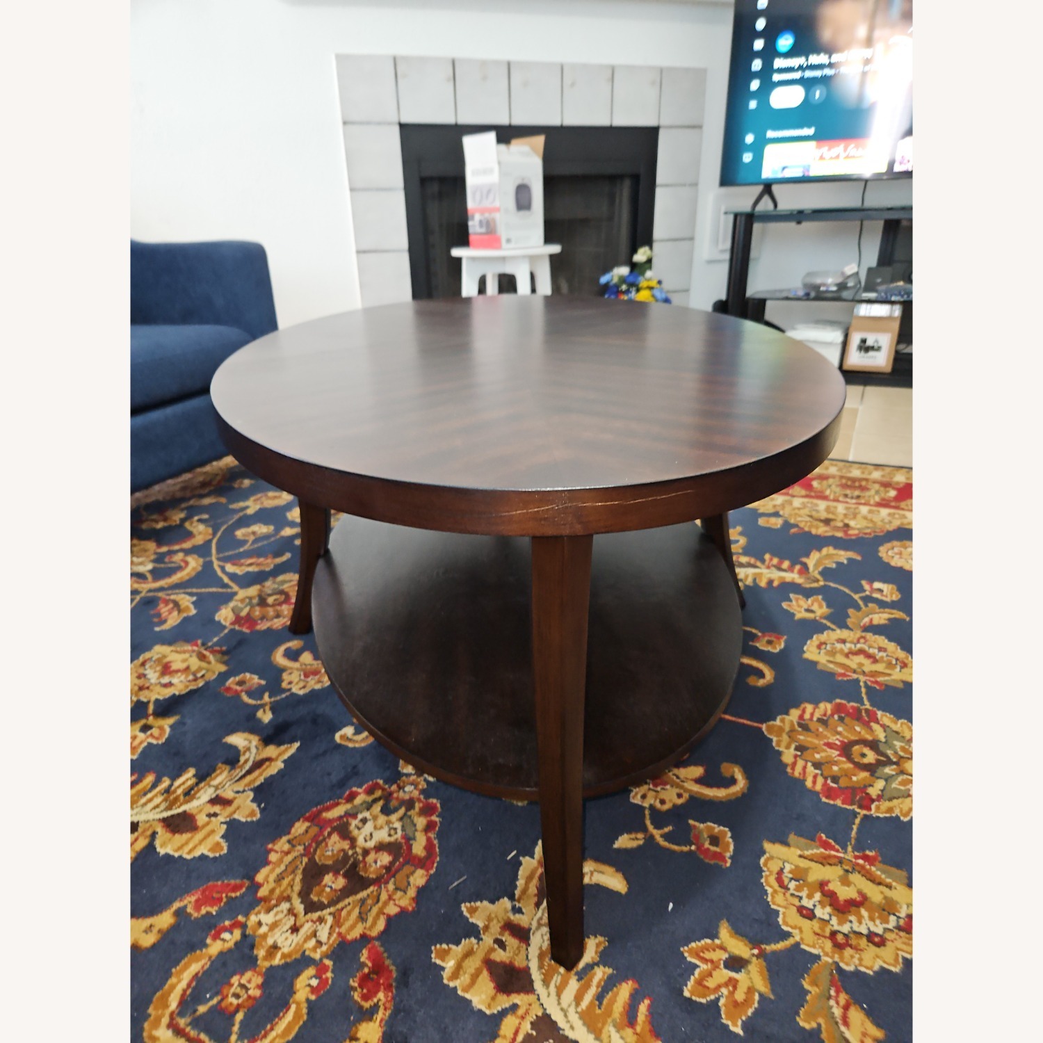 Hansmeier Dark Brown Wood Coffee Table - image-7