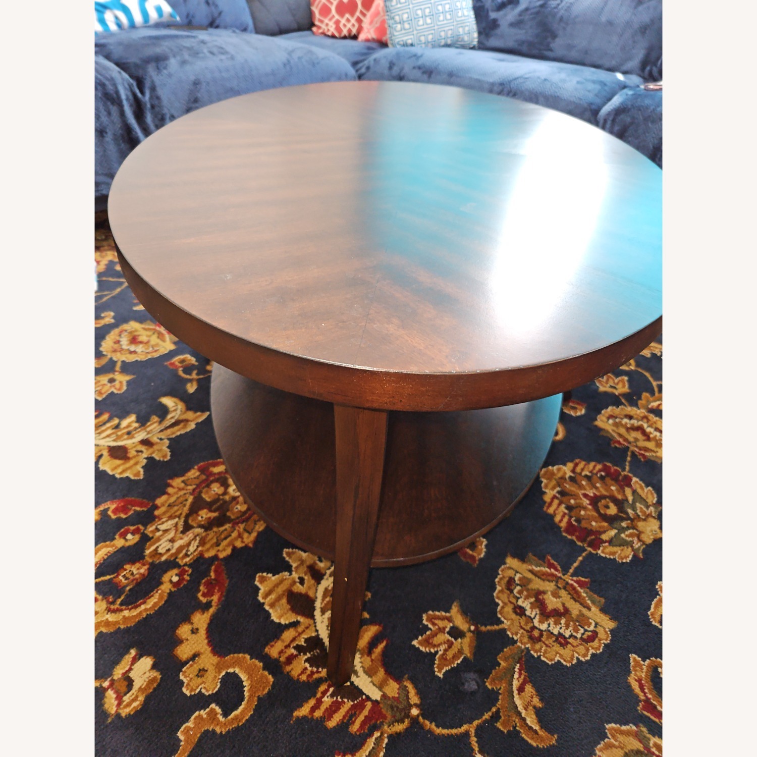 Hansmeier Dark Brown Wood Coffee Table - image-6