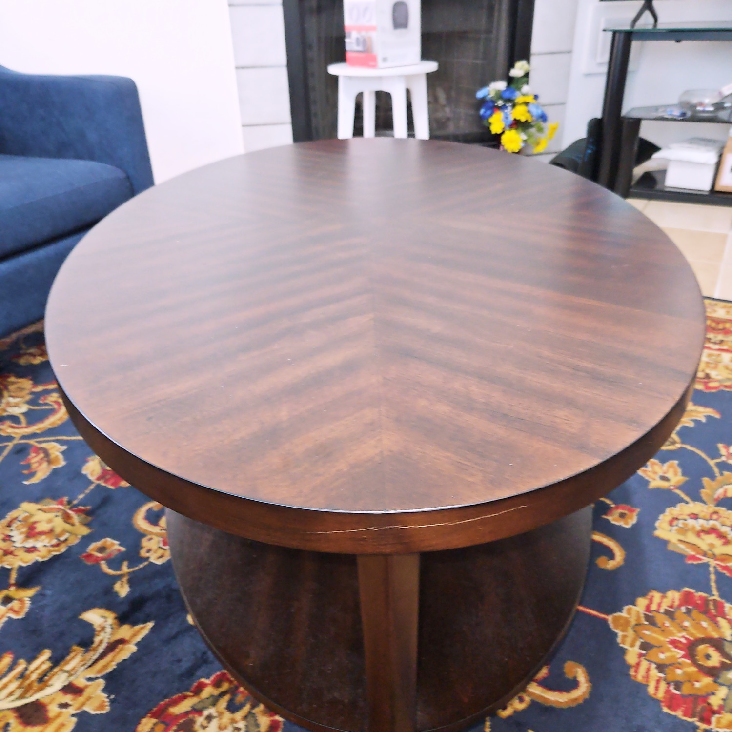 Hansmeier Dark Brown Wood Coffee Table - image-4