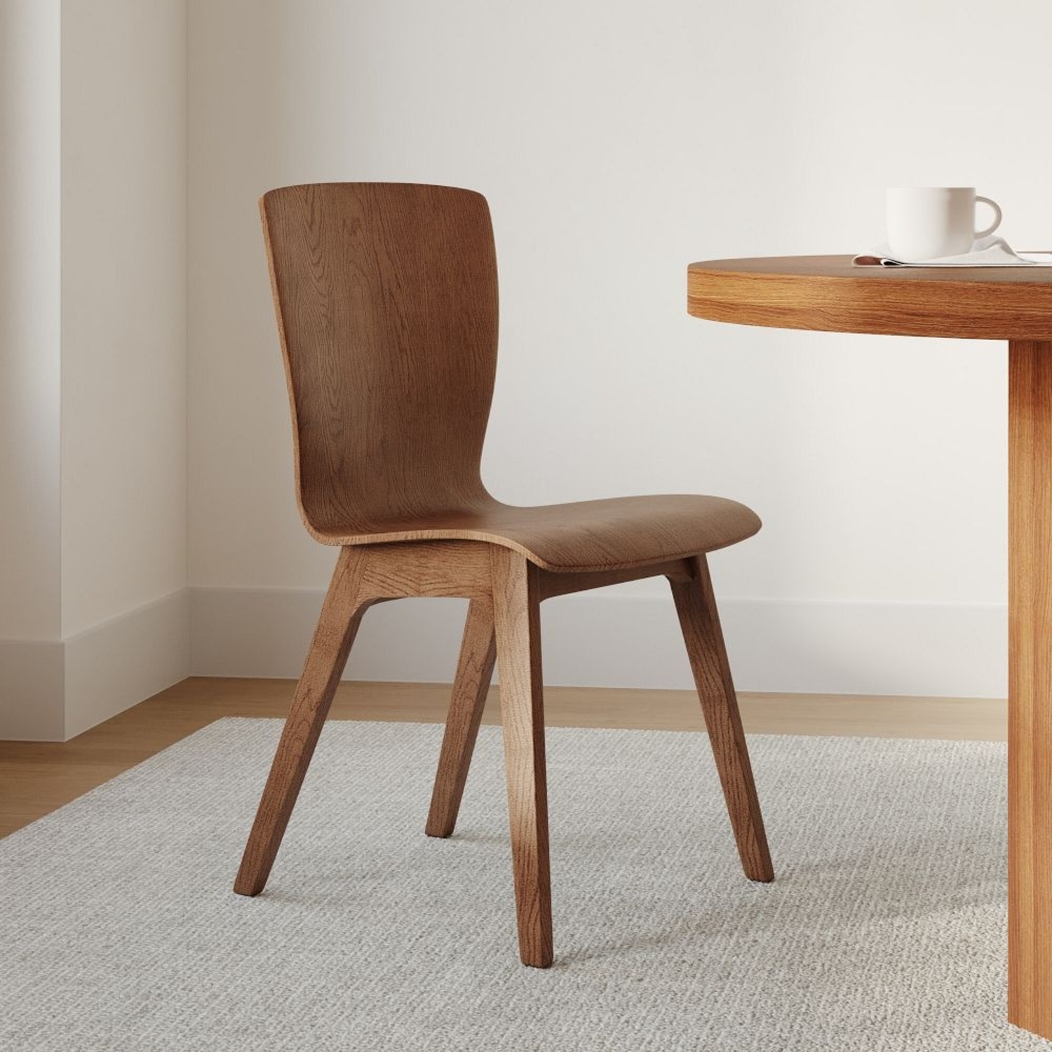 West Elm Crest Bentwood Dining Chairs - image-4