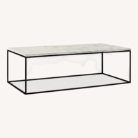 Room & Board Tyne Marble Coffee Table