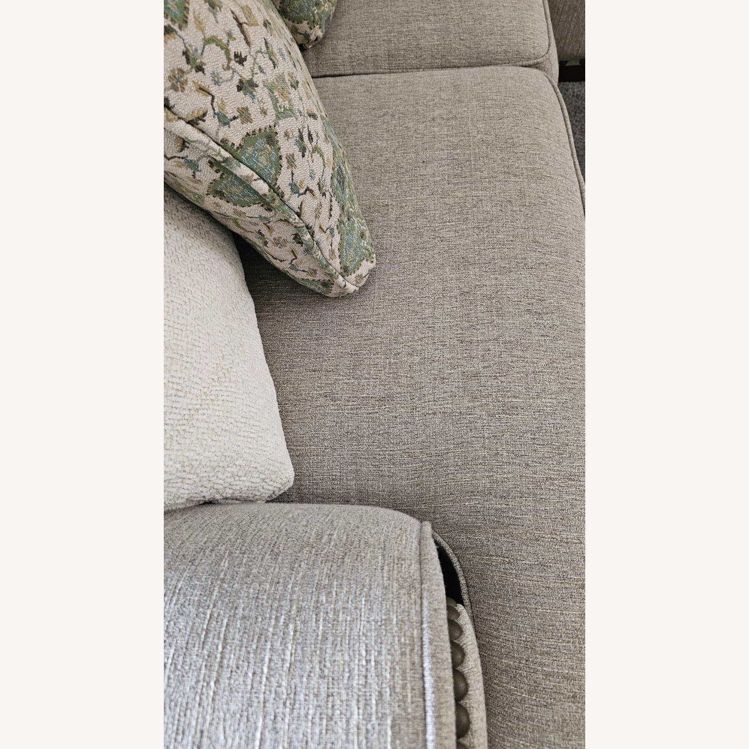 Furniture of America Light Gray 3+ Seater Sofa - image-6