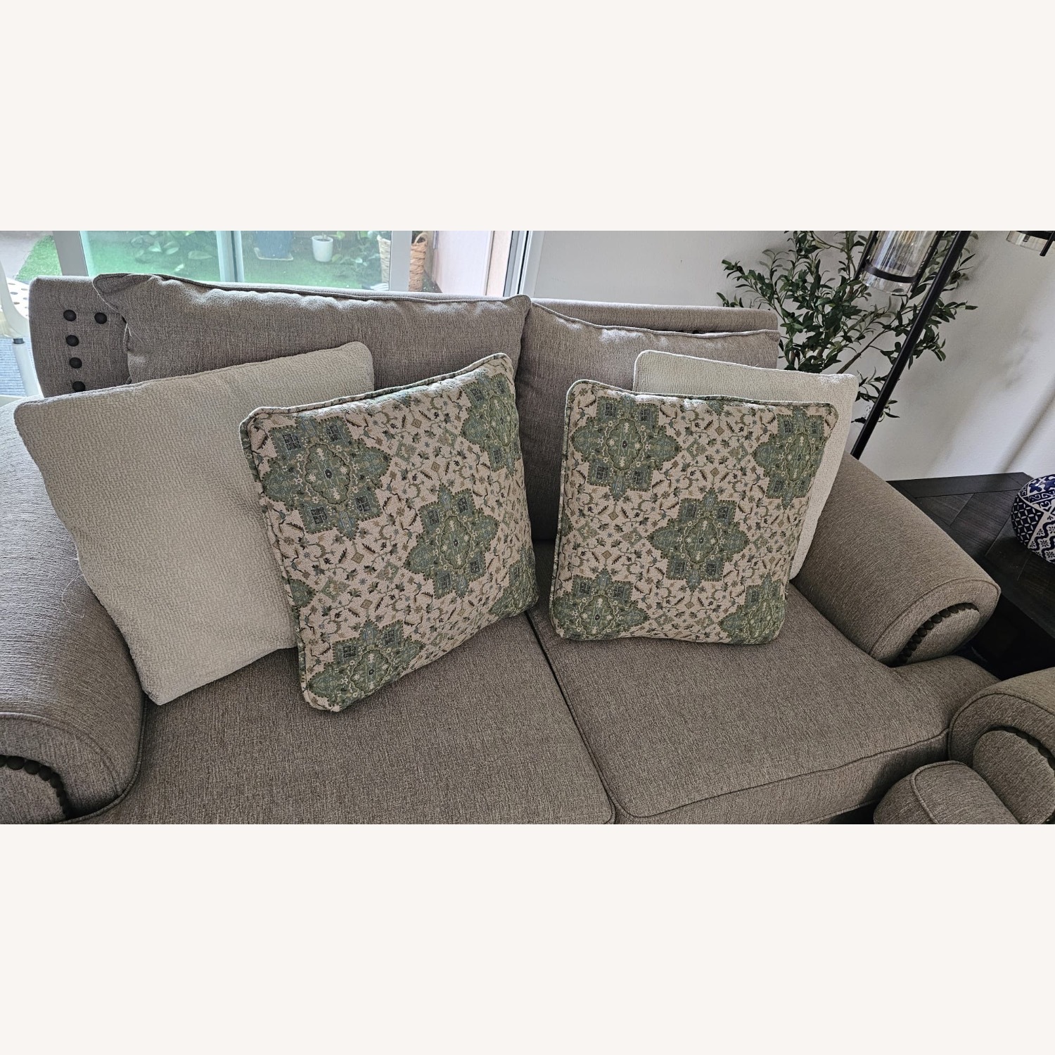 Furniture of America Light Gray 3+ Seater Sofa - image-10