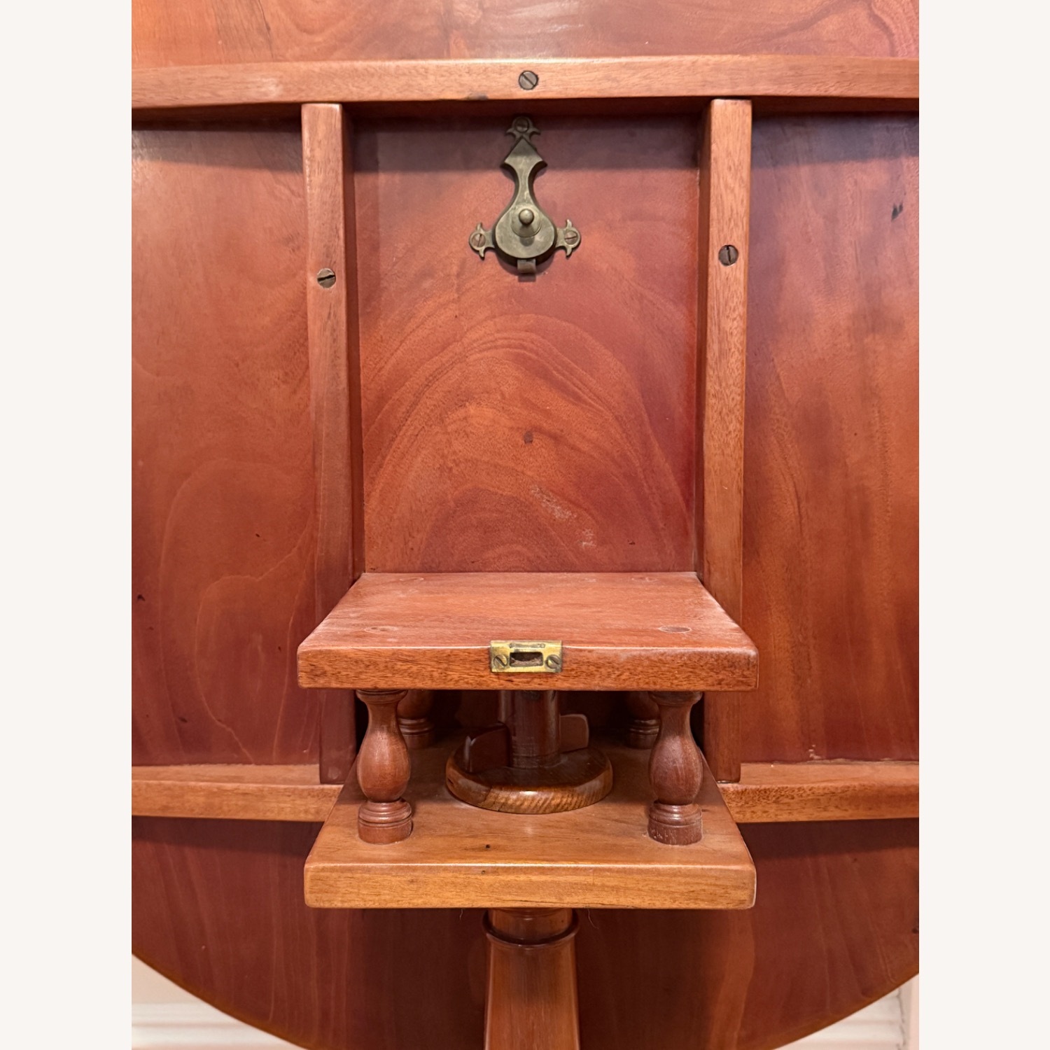 Natural Wood Side Table - image-4