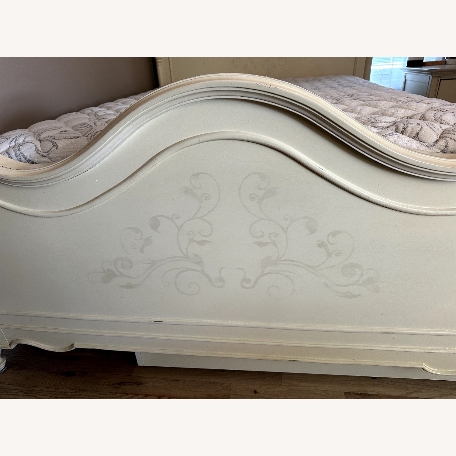 Ava Collection- Cream Full Bed with Trundle - image-4