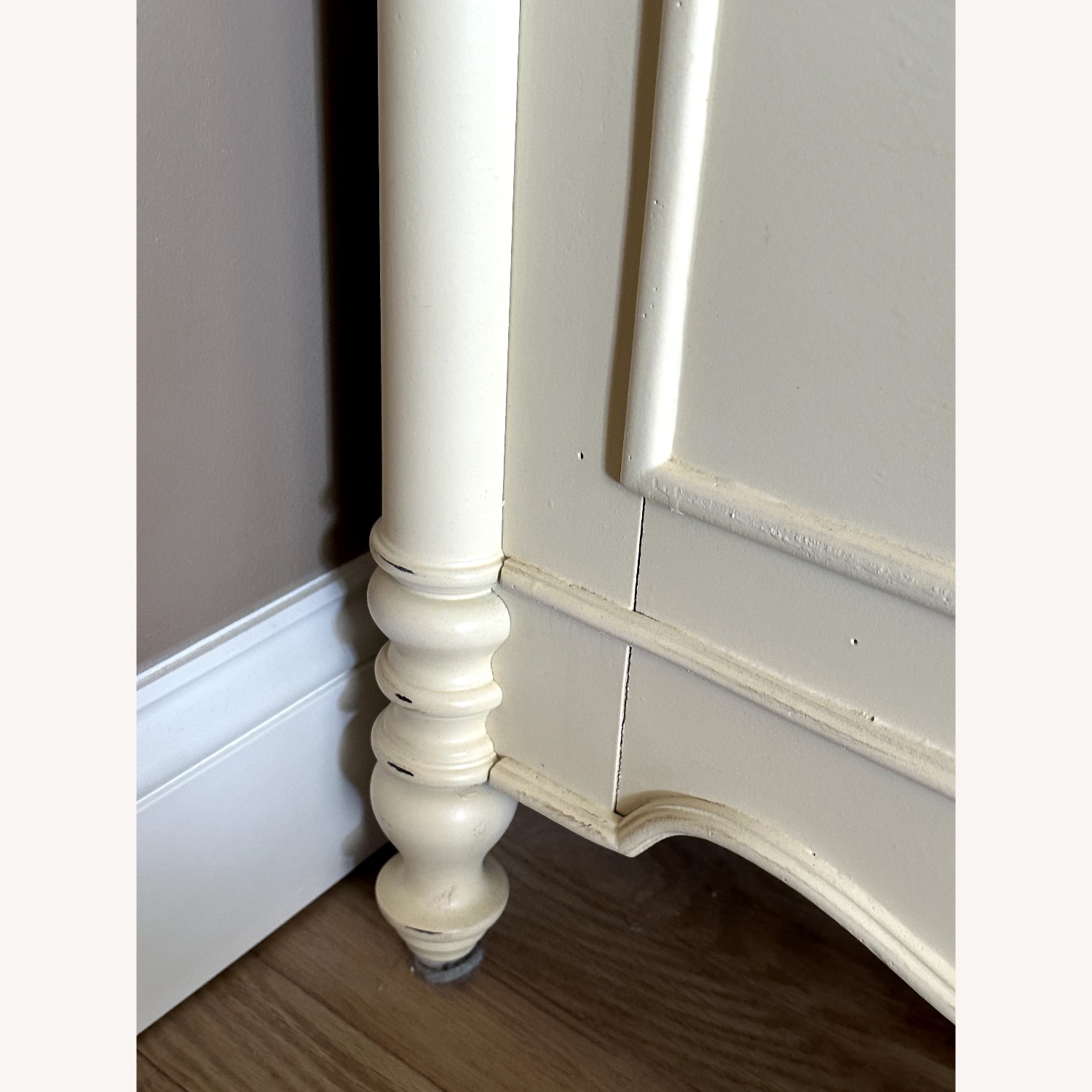 Ava Collection- Cream Full Bed with Trundle - image-7