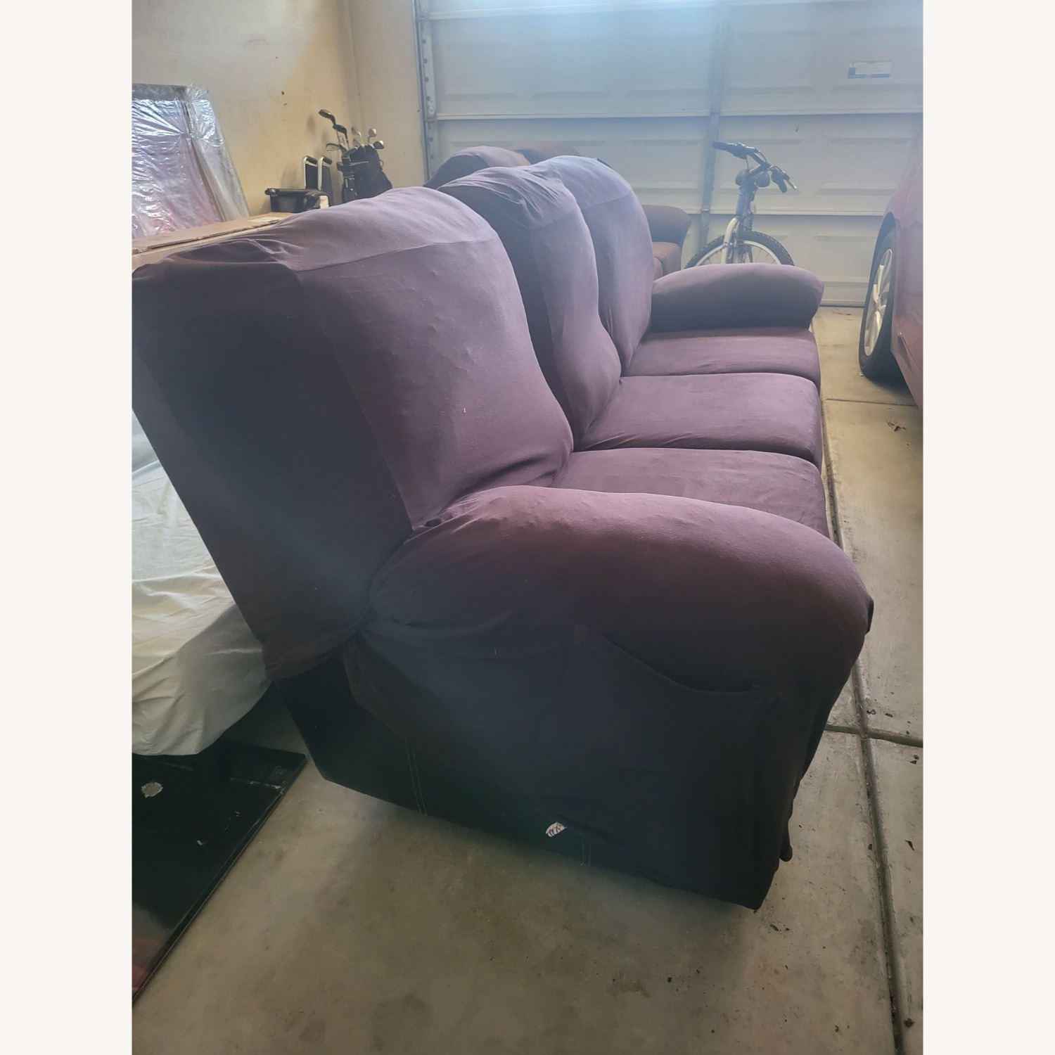 Ashley Furniture Black 3+ Seater Sofa - image-2