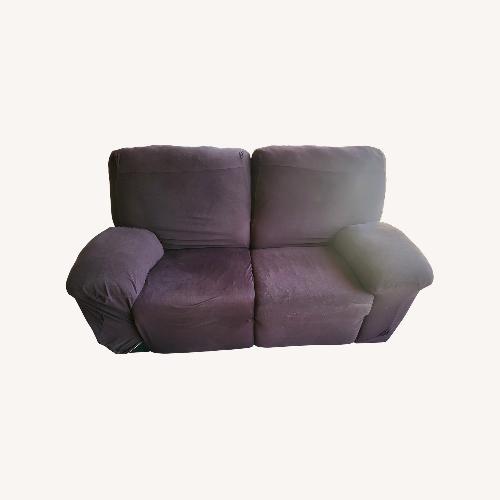 Used Ashley Furniture Black 2 Seater Sofa for sale on AptDeco