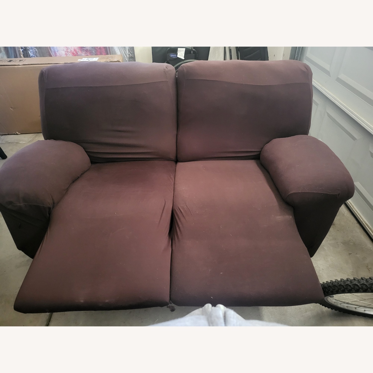 Ashley Furniture Black 2 Seater Sofa - image-1