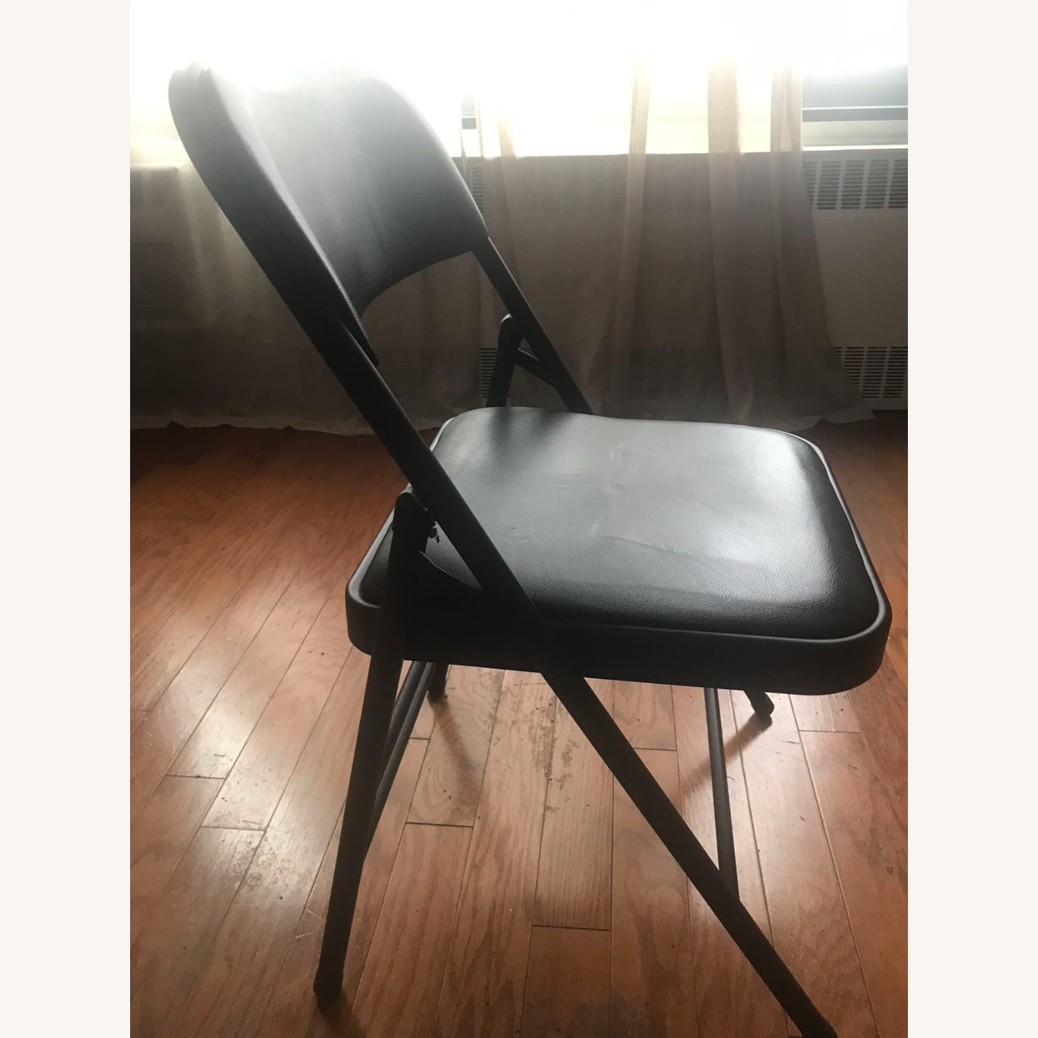 Steel Frame Metal Foam Padded Folding Chairs - image-2