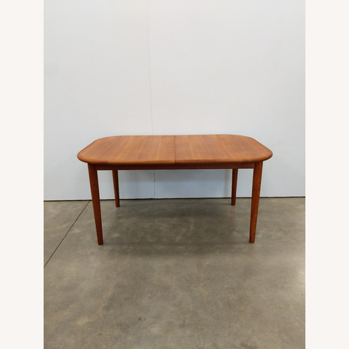 Used Vintage Mid Century Teak Extendable Dining Table for sale on AptDeco