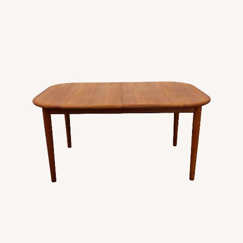 Used Vintage Mid Century Teak Extendable Dining Table for sale on AptDeco