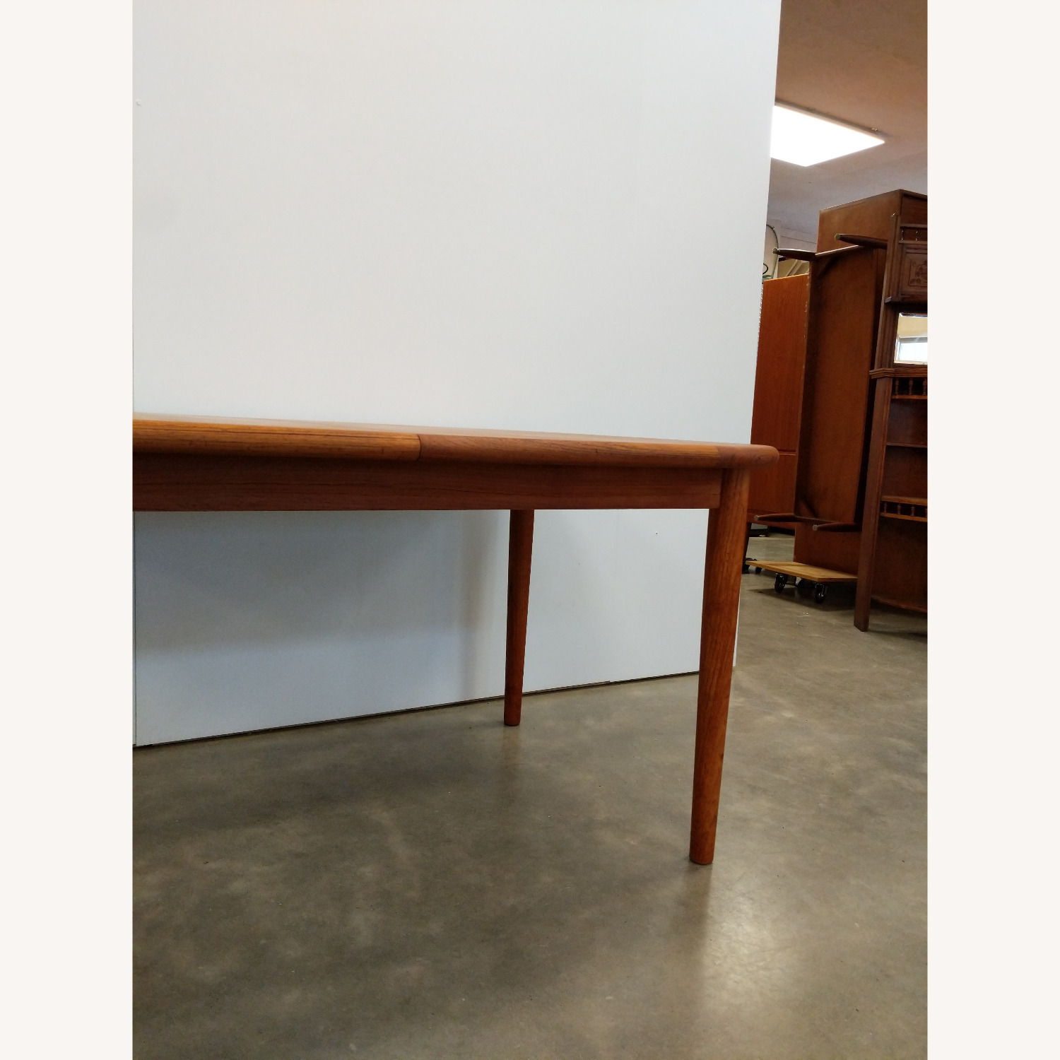 Vintage Mid Century Teak Extendable Dining Table - image-7