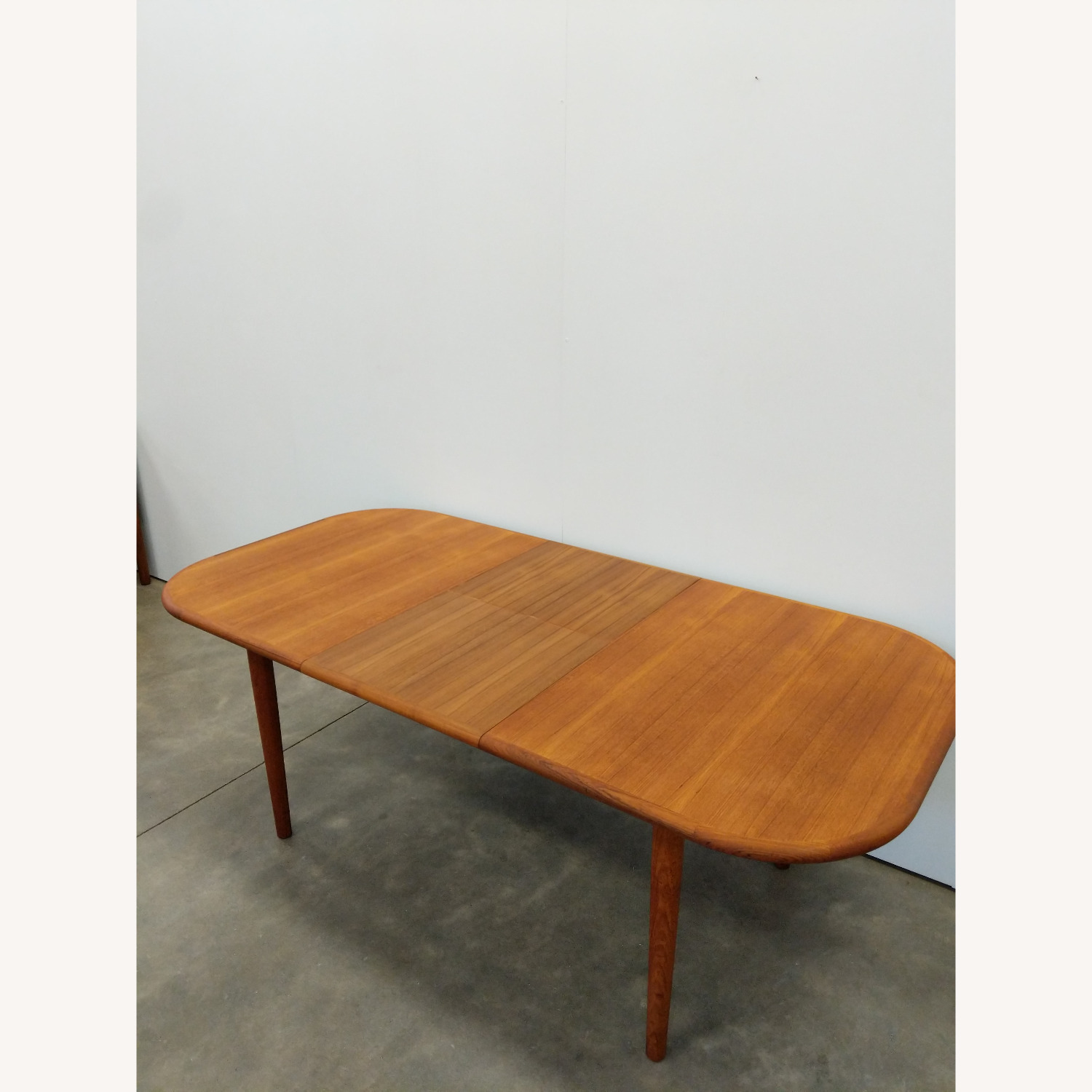 Vintage Mid Century Teak Extendable Dining Table - image-9
