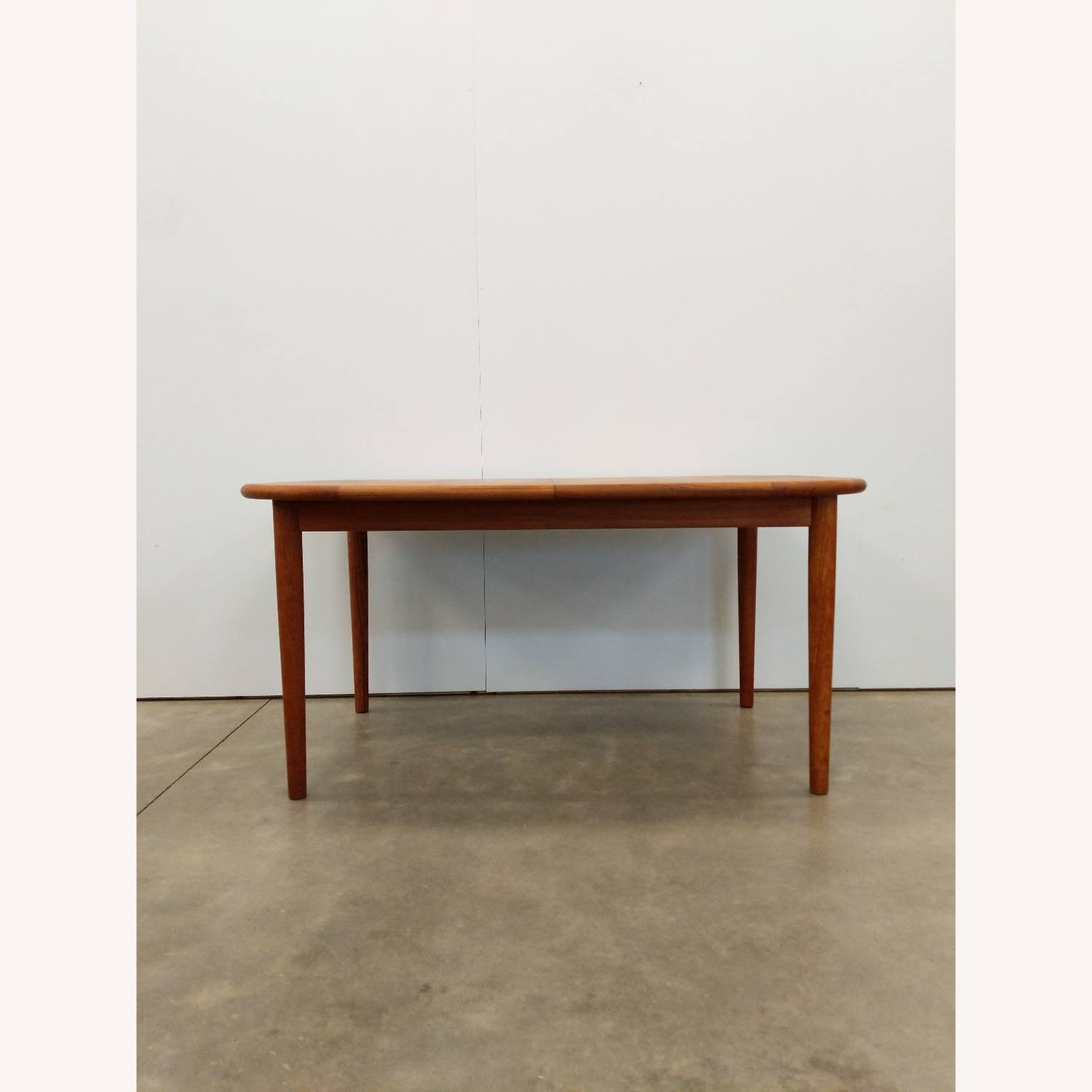 Vintage Mid Century Teak Extendable Dining Table - image-1