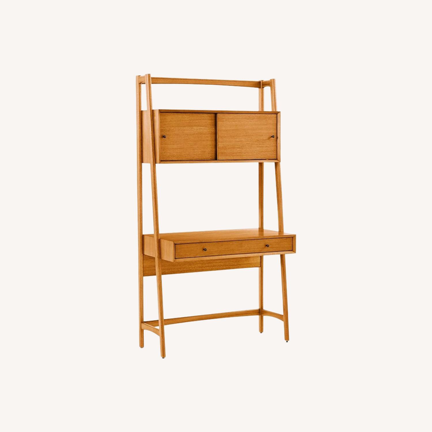 West Elm Mid-Century Wall Desk - image-0