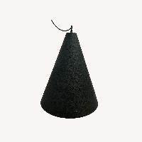 Four Hands Grazia Pendant - Matte Black Plaster