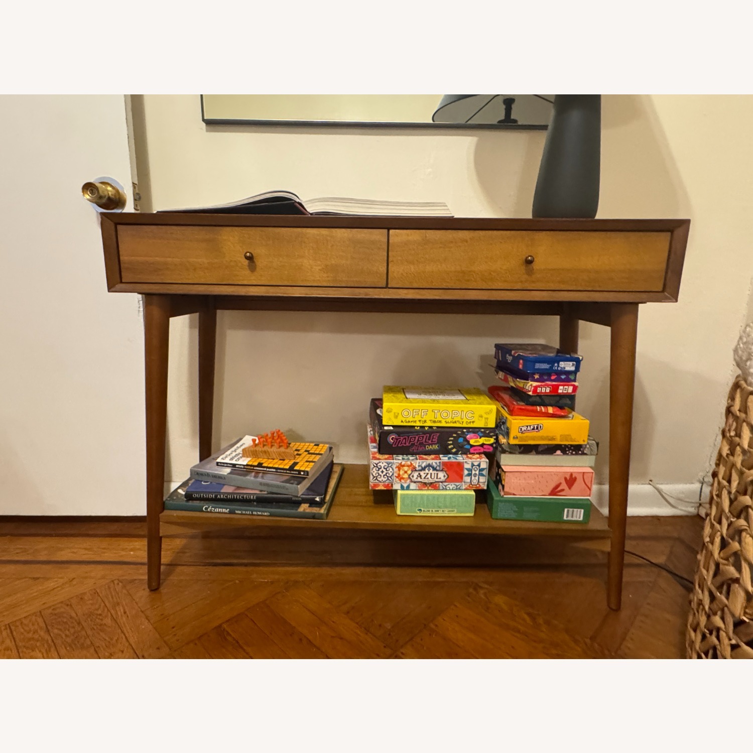 West Elm Mid-Century Console - image-1