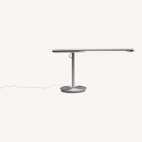 Used Pablo Designs Brazo Silver Aluminum Table Lamps for sale on AptDeco