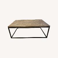 Canvas Home Natural Wood Coffee Table