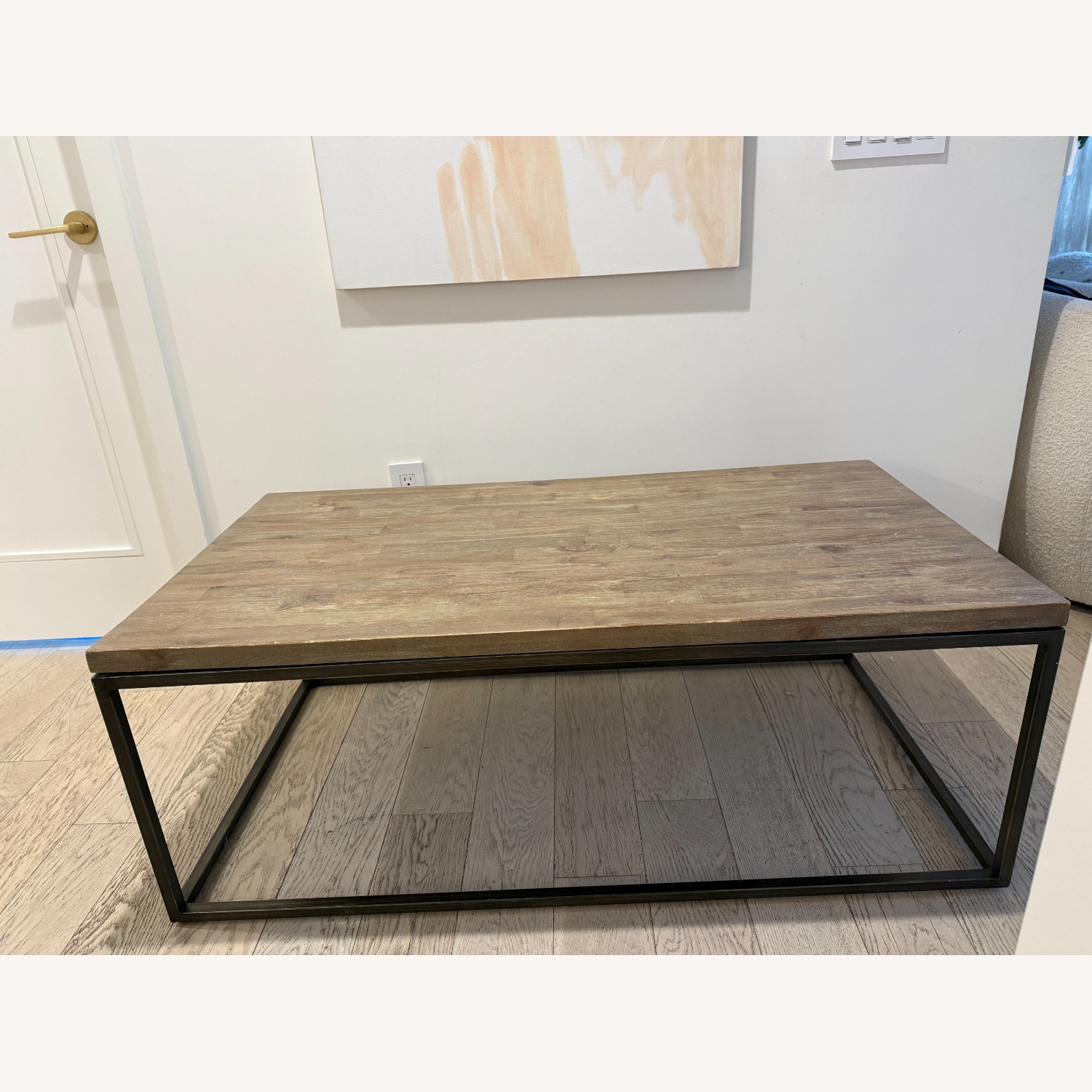 Canvas Home Natural Wood Coffee Table - image-2