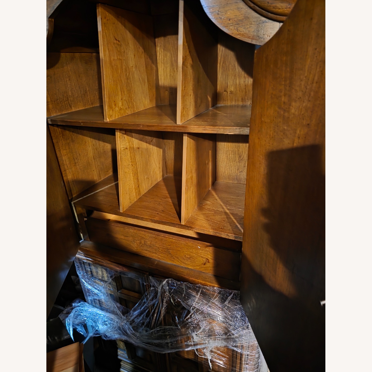 Drexel Mediterranean Classic 1970s Solid Wood Armoire & Cabinet - image-2