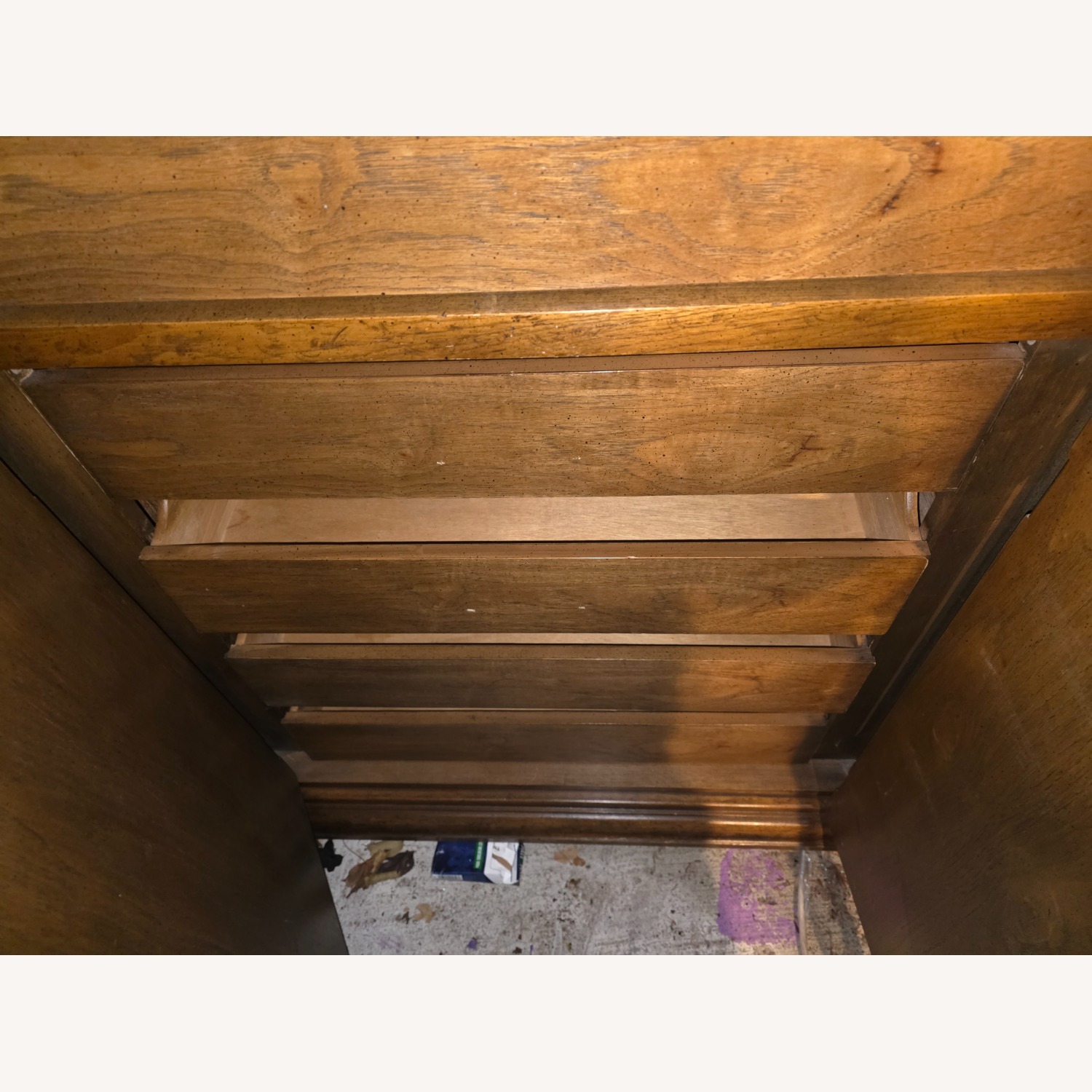 Drexel Mediterranean Classic 1970s Solid Wood Armoire & Cabinet - image-4