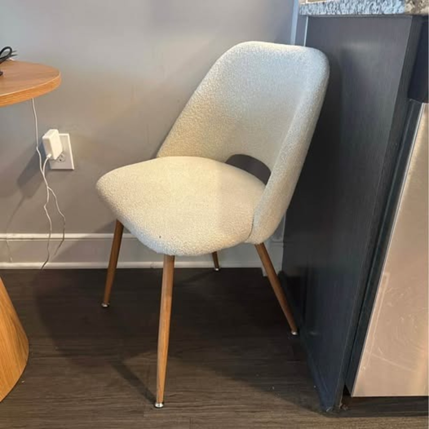 Modern Round Dining Table Set for 2 - image-3