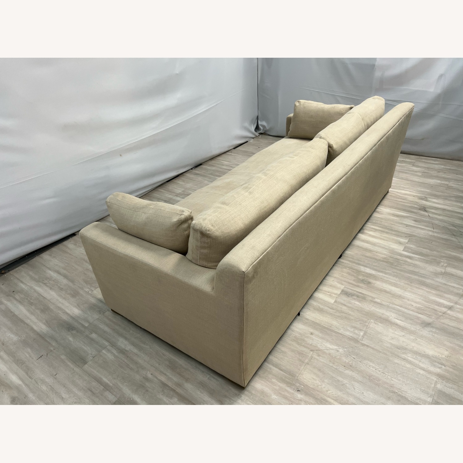 Restoration Hardware Belgian Track Arm Bench - image-9