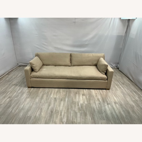 Used Restoration Hardware Belgian Track Arm Bench for sale on AptDeco