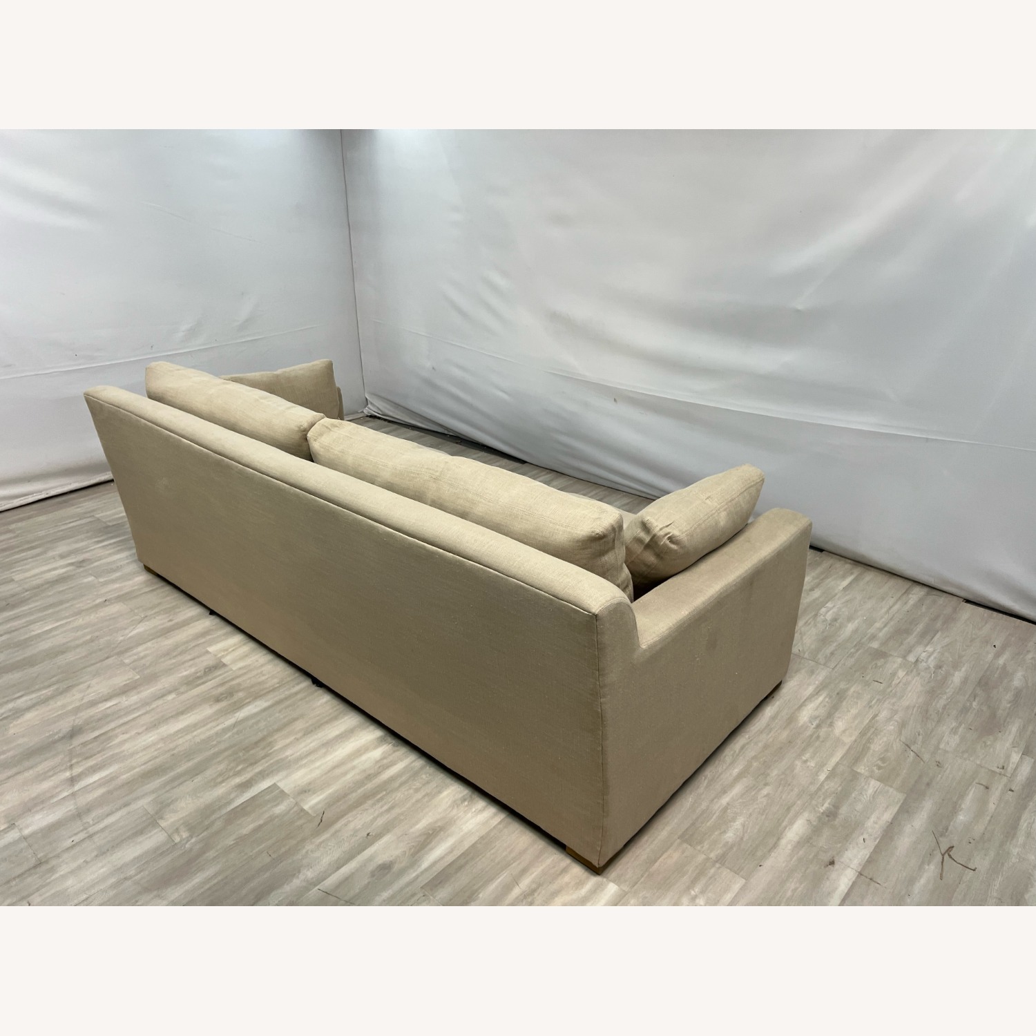 Restoration Hardware Belgian Track Arm Bench - image-8