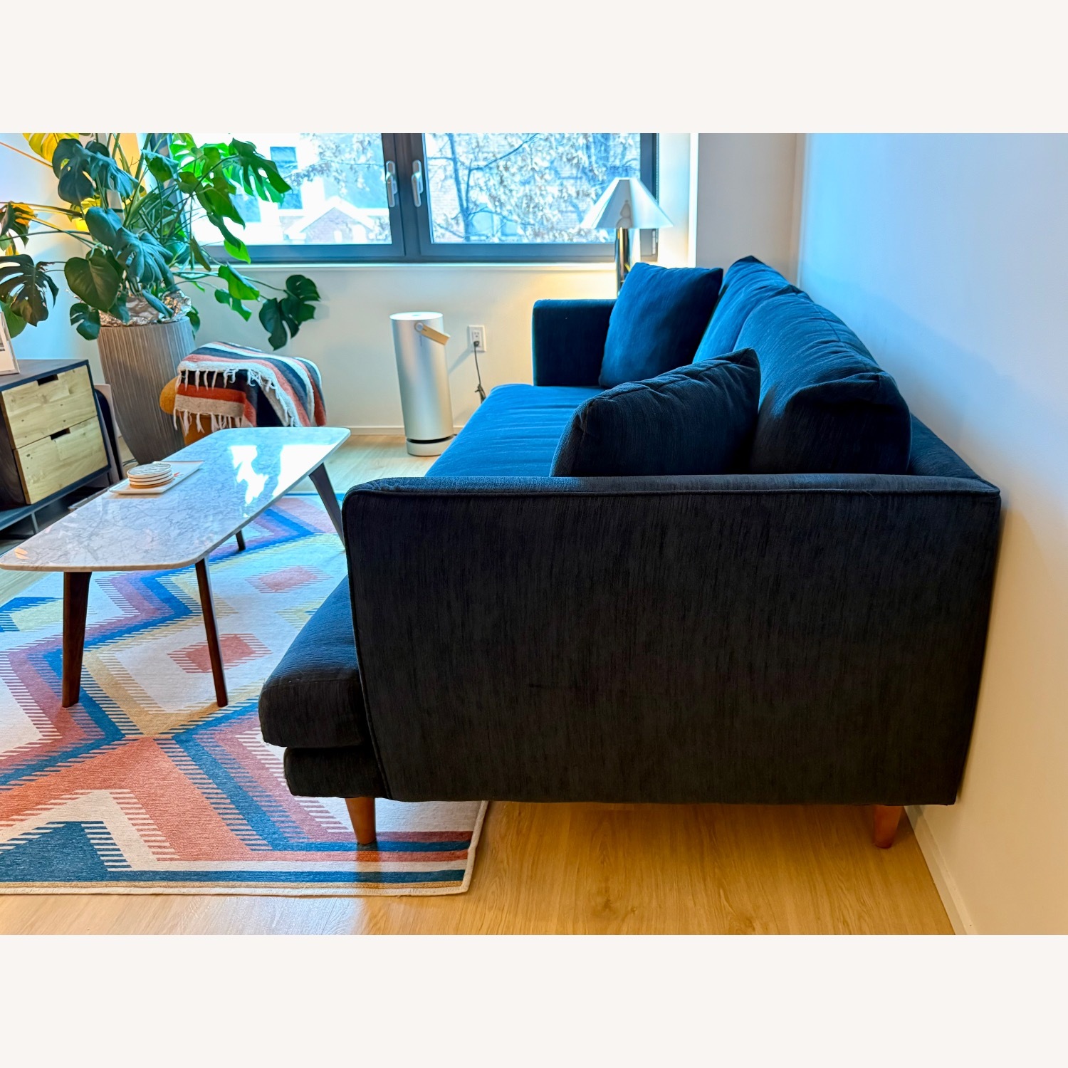 Joybird Lewis Sofa Blue 3+ Seater Sofa - image-5