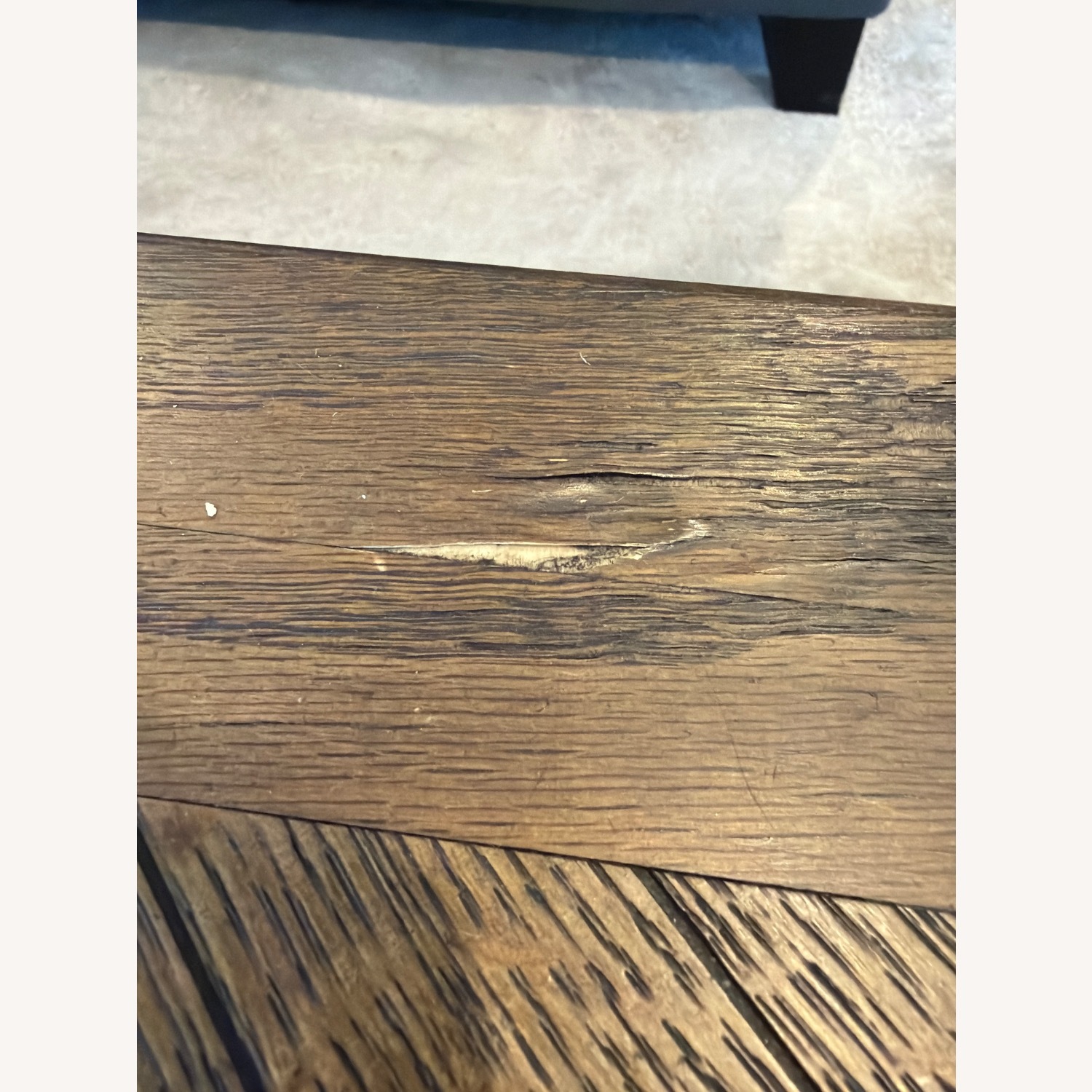 Vintage/Antique Dark Brown Coffee Table - image-8