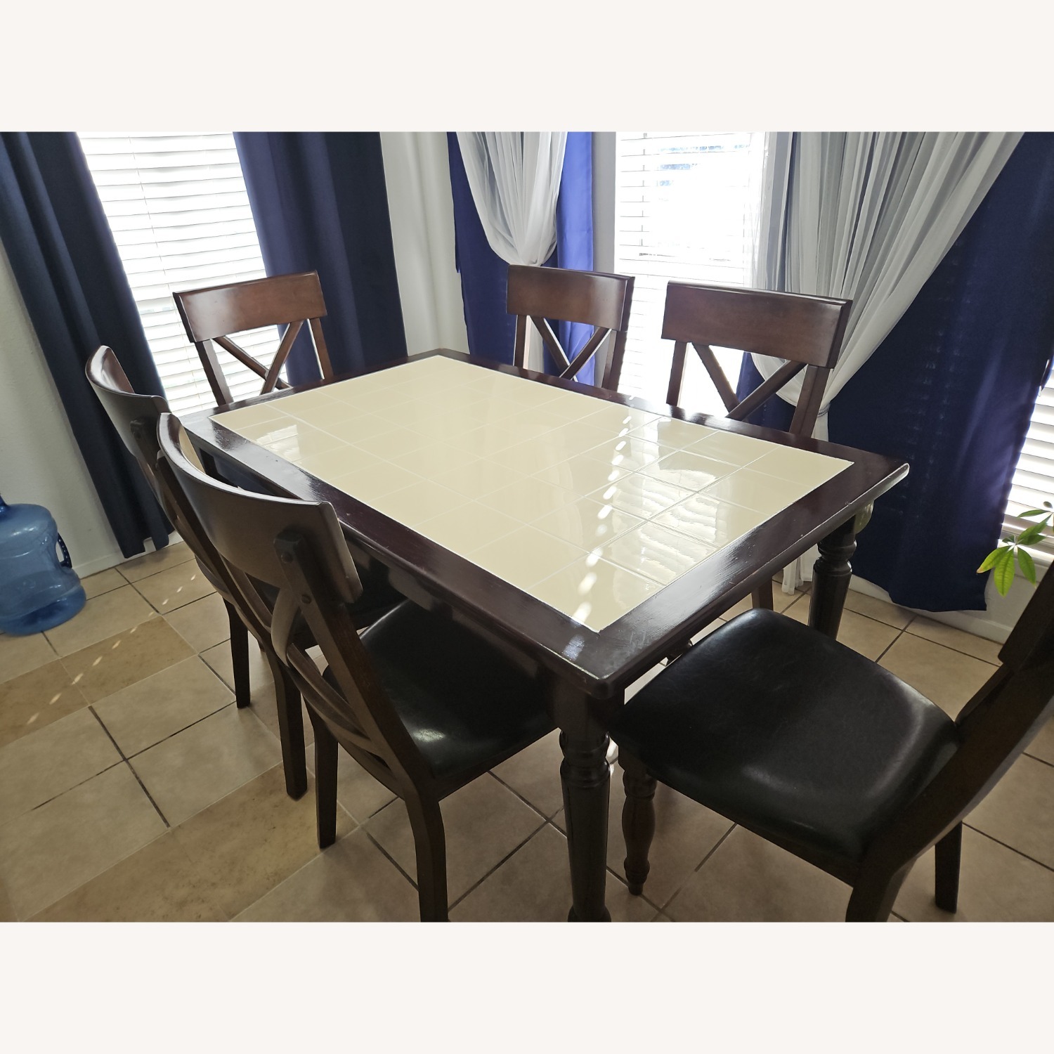 Rooms To Go Dark Brown Wood Dining Chairs - image-8