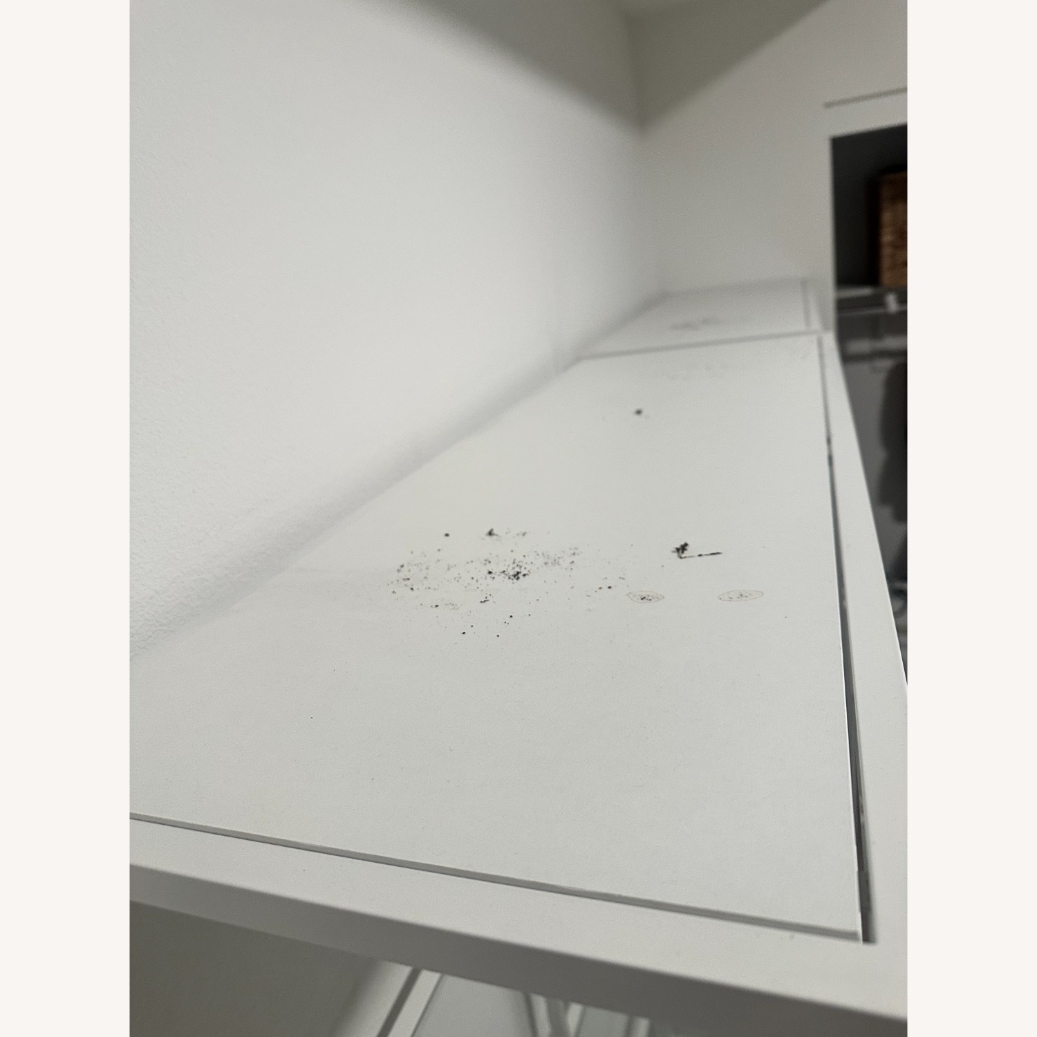 IKEA Vittsjö White Metal Bookcase - image-3