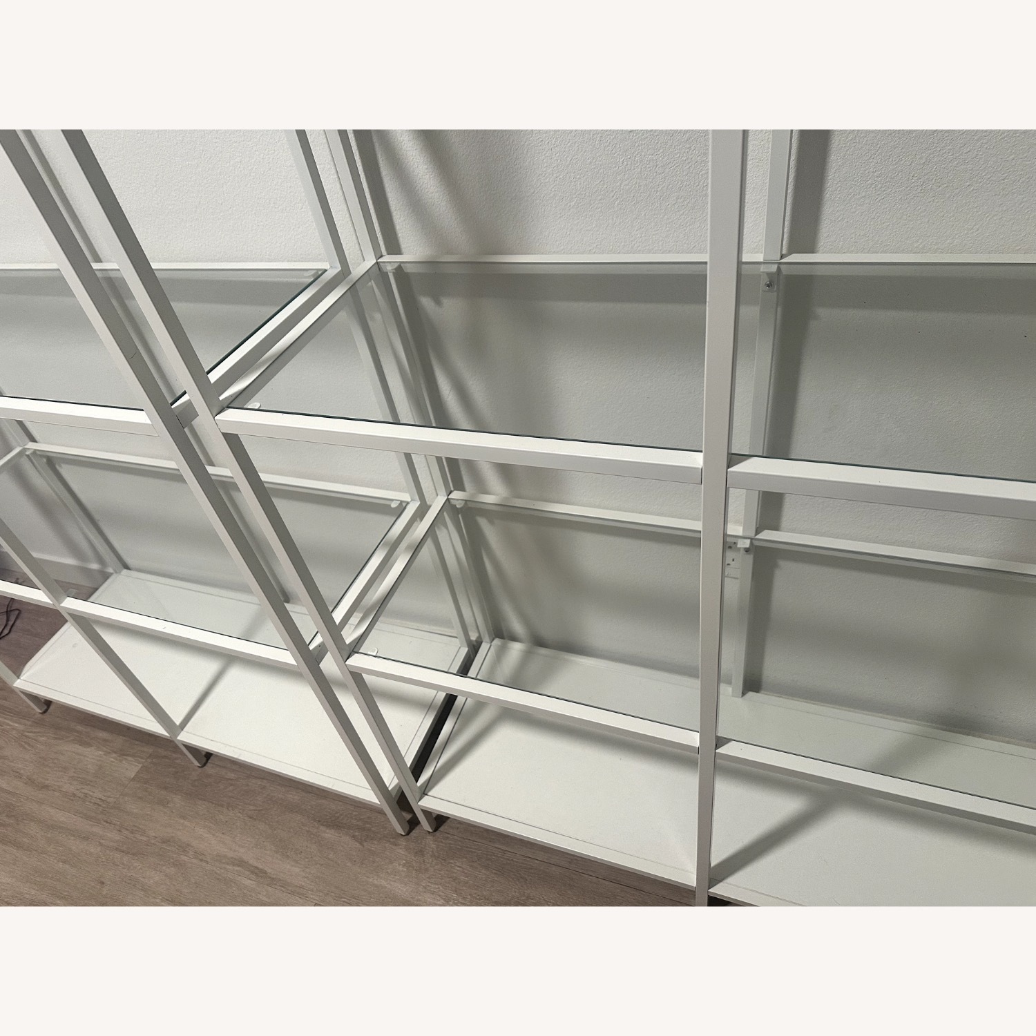 IKEA Vittsjö White Metal Bookcase - image-4