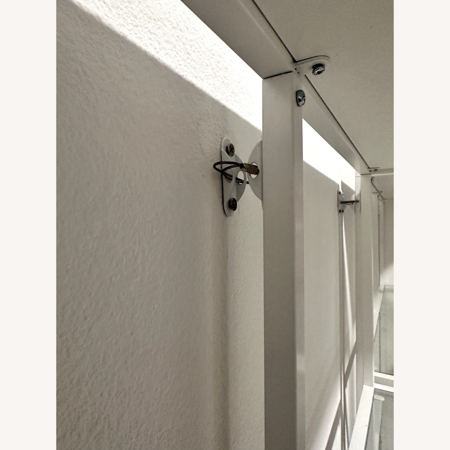 IKEA Vittsjö White Metal Bookcase - image-5