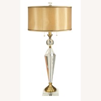 Dale Tiffany Strada Transparent Glass Table Lamp