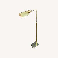 Koch & Lowy Gold Floor Lamp
