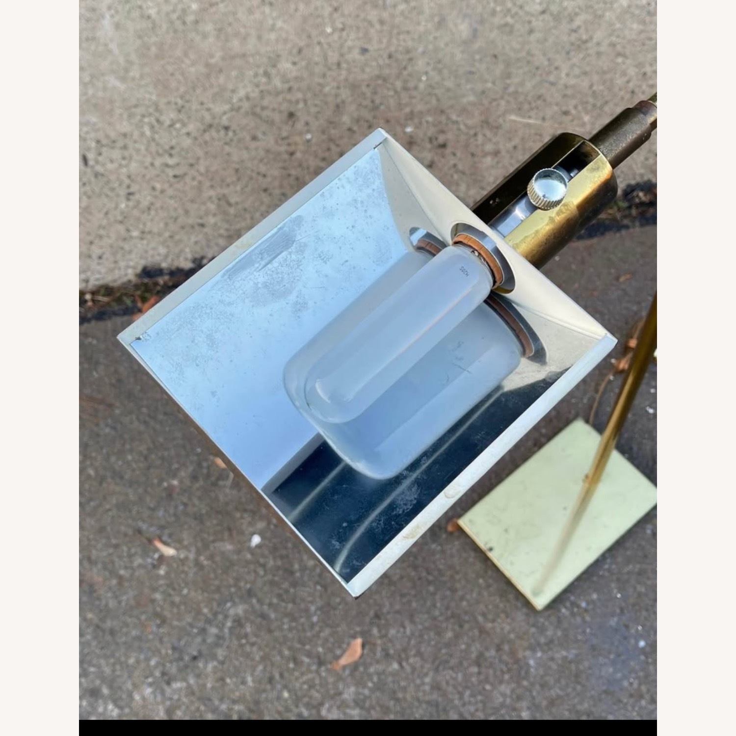 Koch & Lowy Gold Floor Lamp - image-5