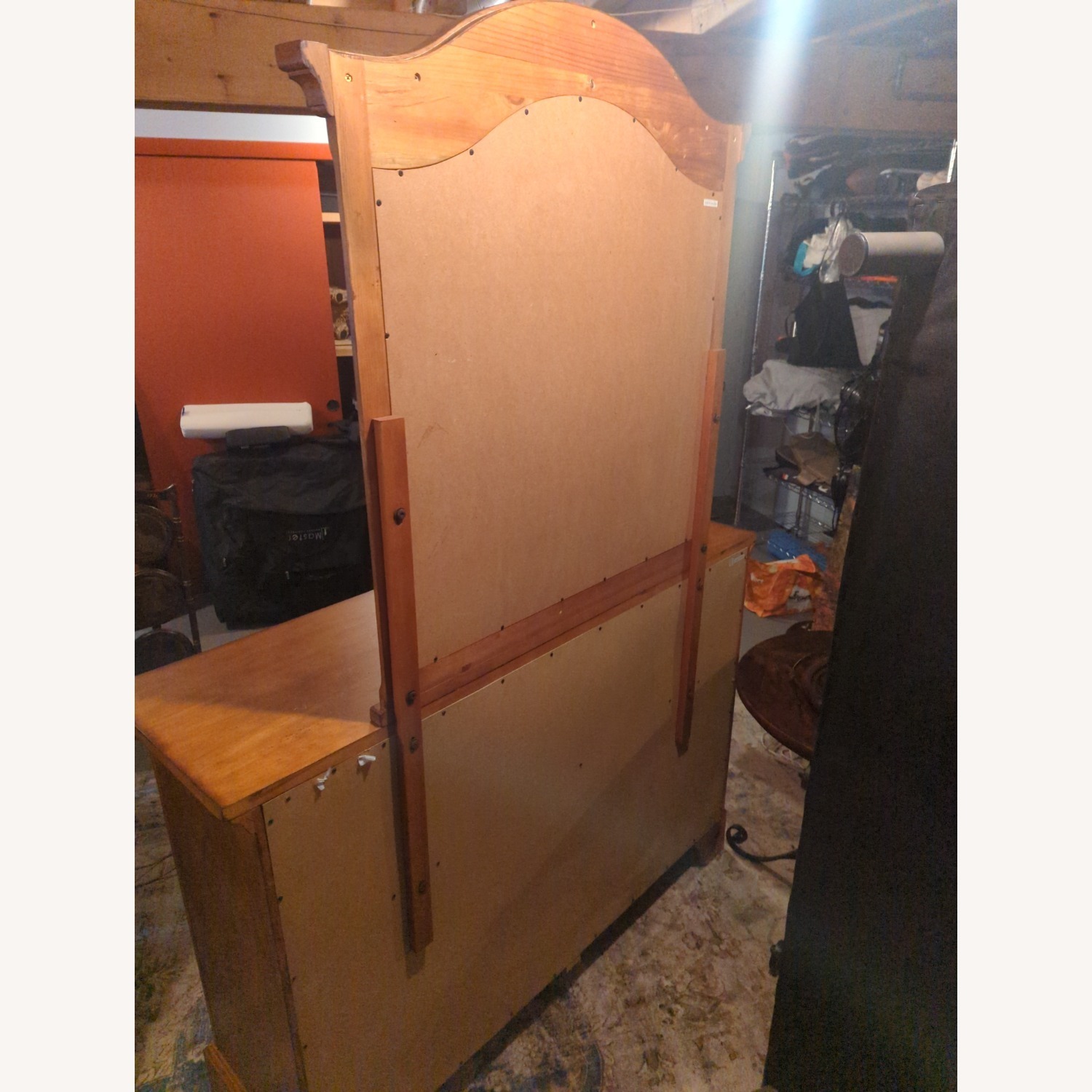 Dresser with Mirror 7 Drawers - image-6
