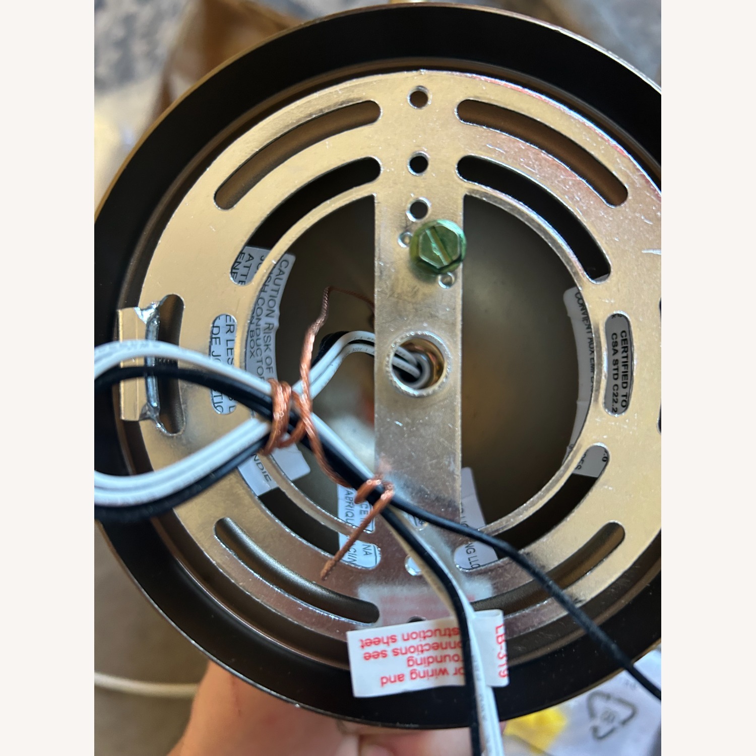 Kichler Armstrong Natural Brass Wall Lamp - image-3