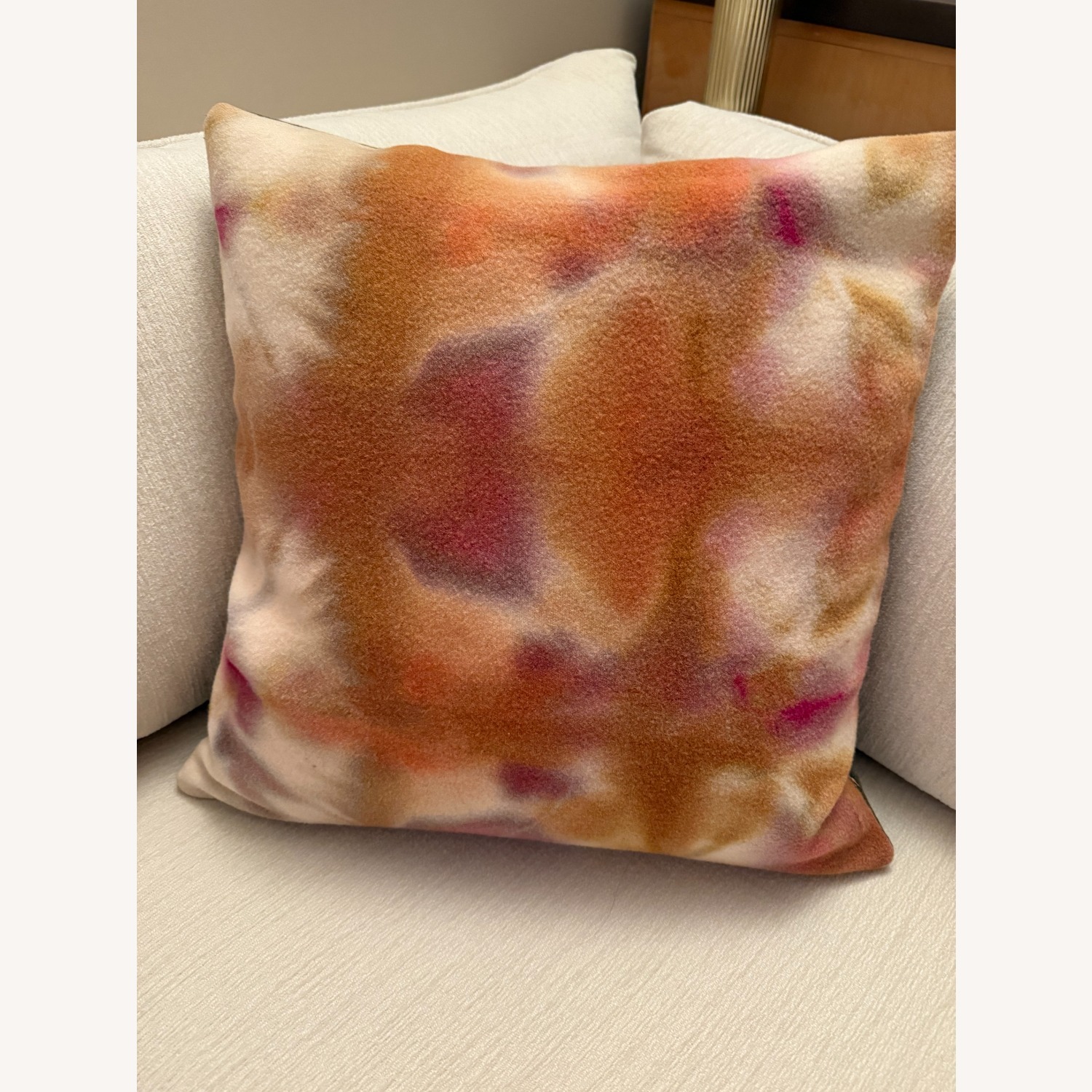 ABC Home Throw Pillow Tie-Dye/Olive Green - image-0