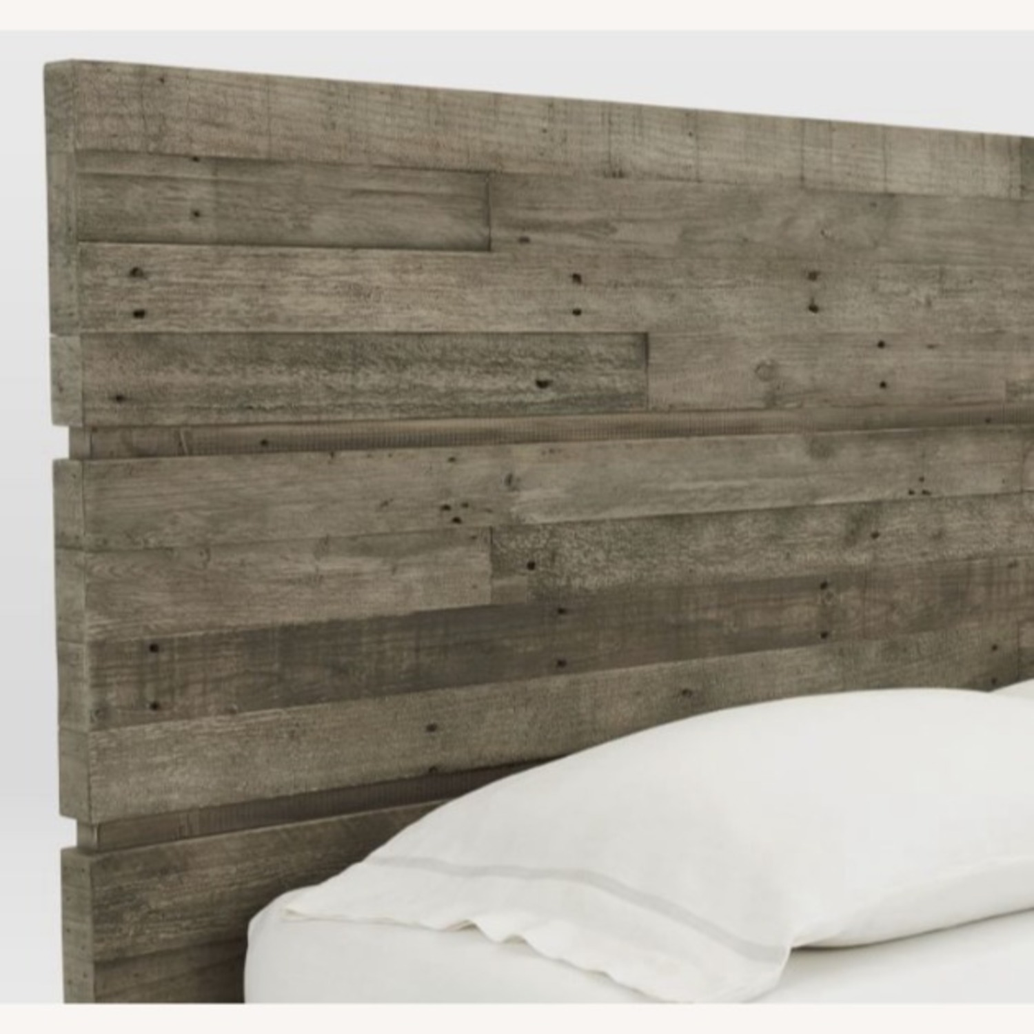 West Elm Emmerson Grey Wood Bed - image-3