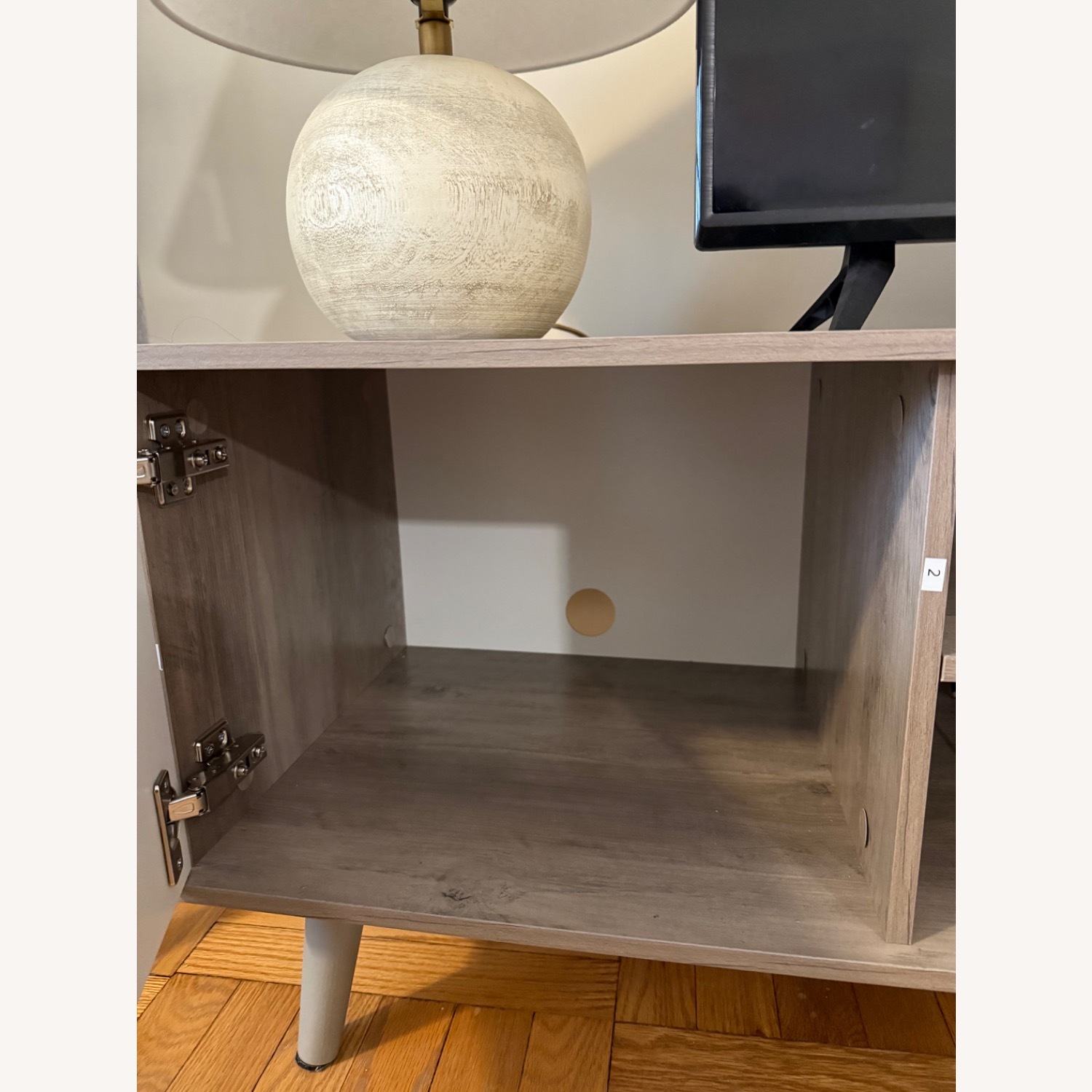 Wayfair White Wood Media Storage - image-6