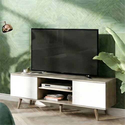 Used Wayfair White Wood Media Storage for sale on AptDeco