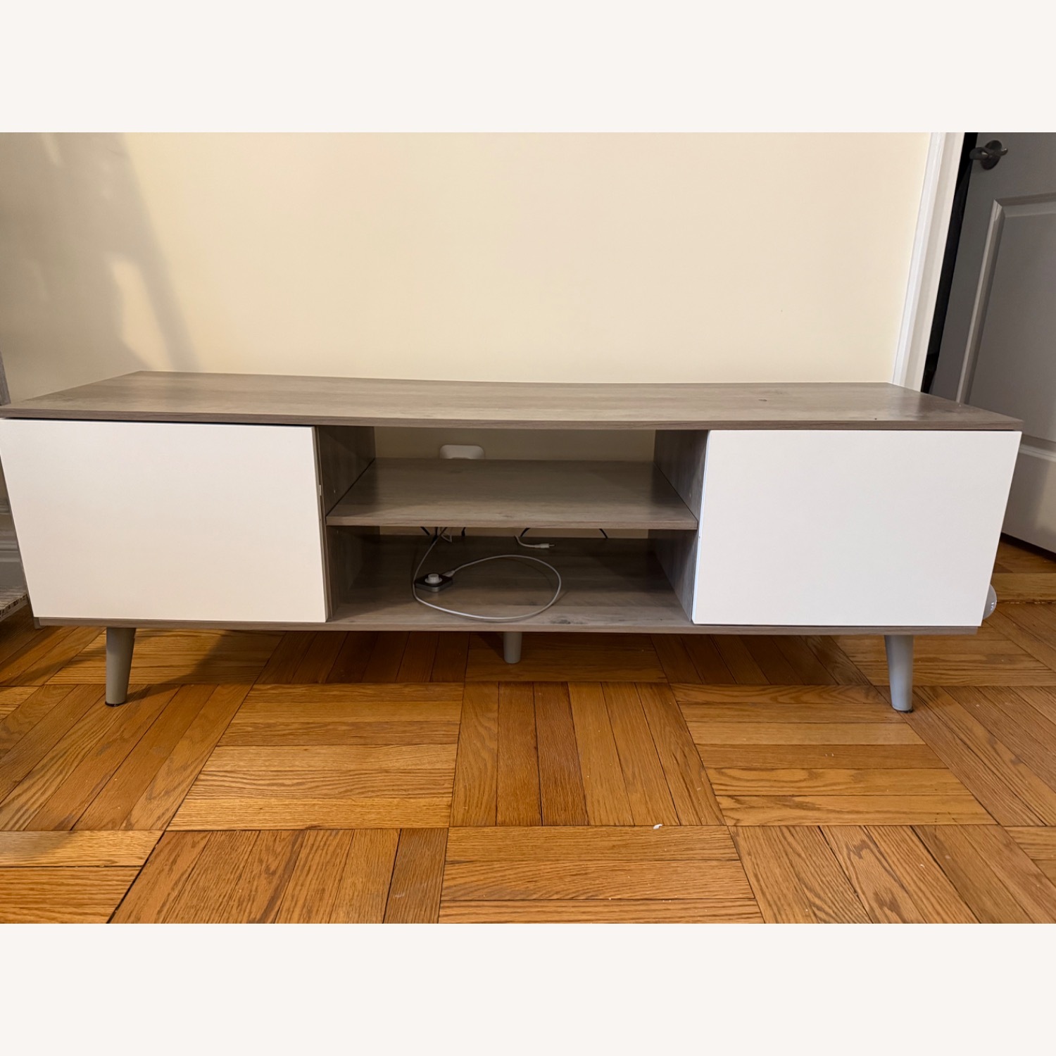 Wayfair White Wood Media Storage - image-3