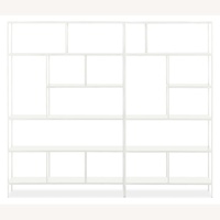 Room & Board Foshay Wall Unit Timeless Steel Pair