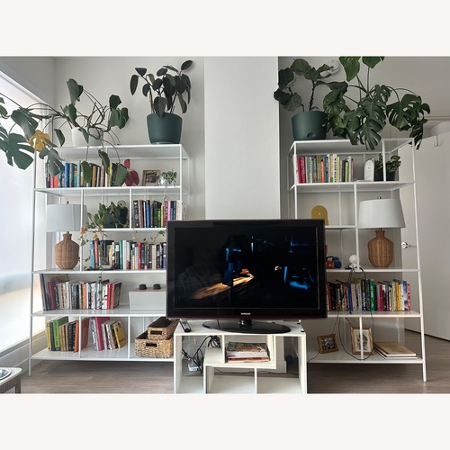 Used Room & Board Foshay Wall Unit Timeless Steel Pair for sale on AptDeco