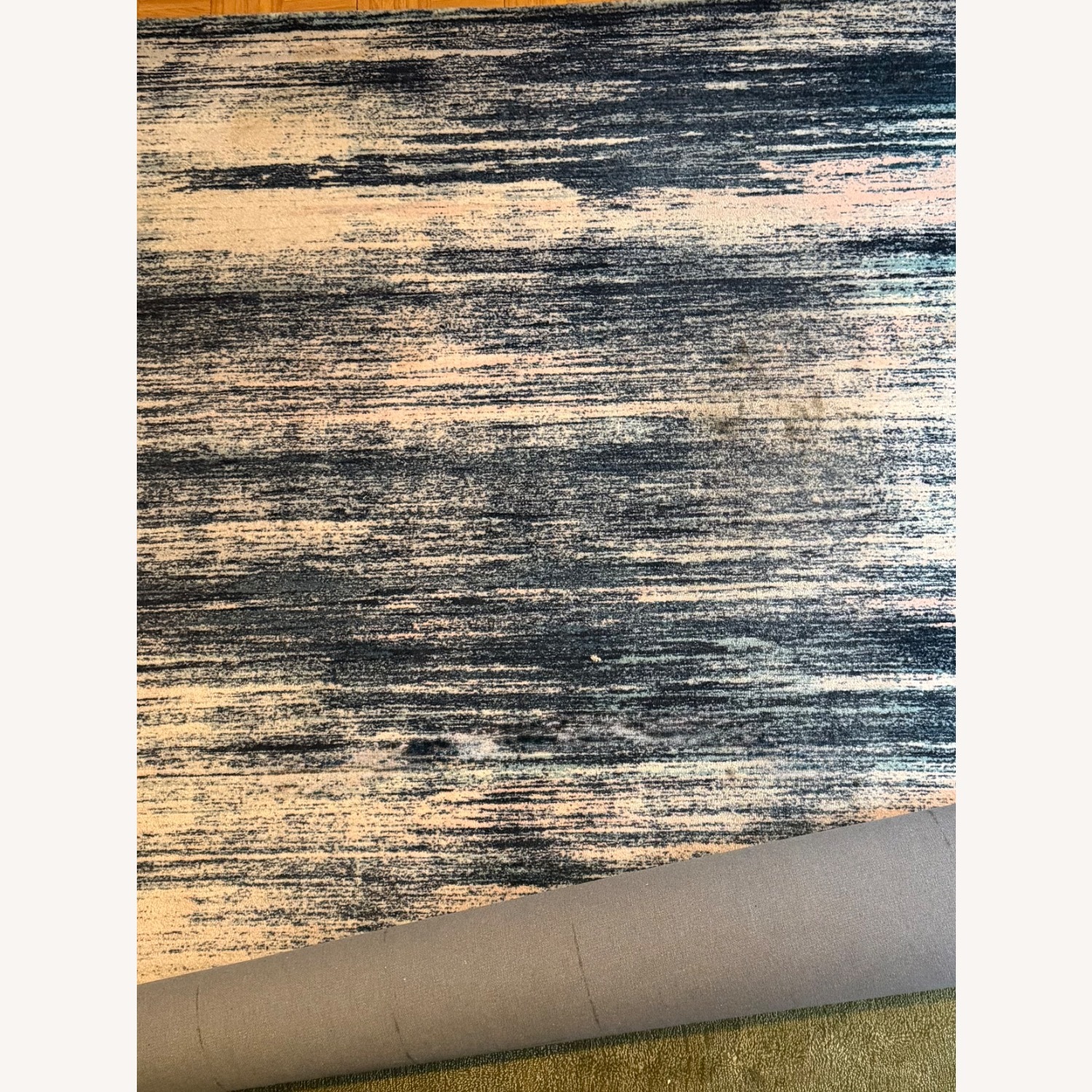 West Elm Verve Blue Area Rug 8' x 10' - image-1